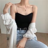 キャミソール ブラトップ カップ付きキャミ | PlusNao | 詳細画像3 