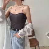 キャミソール ブラトップ カップ付きキャミ | PlusNao | 詳細画像8 