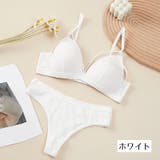 ブラジャー 三角ブラ Tバックショーツ | PlusNao | 詳細画像16