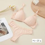 ブラジャー 三角ブラ Tバックショーツ | PlusNao | 詳細画像19