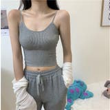 ブラトップ ハーフキャミ レディース | PlusNao | 詳細画像8 