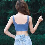 ノンワイヤーブラ ブラジャー ハーフトップブラ | PlusNao | 詳細画像9 