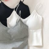 ブラトップ カップ付き キャミソール | PlusNao | 詳細画像16