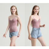 ブラトップ カップ付きインナー キャミソール | PlusNao | 詳細画像11 