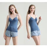 ブラトップ カップ付きインナー キャミソール | PlusNao | 詳細画像12 