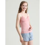 ブラトップ カップ付きインナー キャミソール | PlusNao | 詳細画像4 