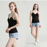 ブラトップ カップ付きインナー キャミソール | PlusNao | 詳細画像6 