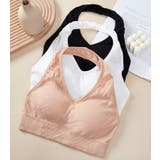 ハーフトップブラ ノンワイヤーブラ レディース | PlusNao | 詳細画像2 