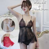 ベビードール Tバックショーツ付き セクシー | PlusNao | 詳細画像1 