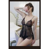 ベビードール Tバックショーツ付き セクシー | PlusNao | 詳細画像4 