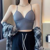 ブラトップ カップ付き キャミソール | PlusNao | 詳細画像11 