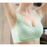 ハーフトップブラ レディース シームレス | PlusNao | 詳細画像3 