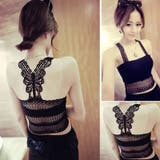 レースタンクトップ ショート丈 インナー | PlusNao | 詳細画像8 