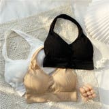 ノンワイヤーブラ ハーフトップブラ ブラジャー | PlusNao | 詳細画像5 