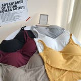 ブラトップ キャミソール レディース | PlusNao | 詳細画像12