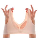 ハーフトップブラジャー ハーフトップブラ ノンワイヤーブラ | PlusNao | 詳細画像10 