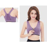スポーツブラ フロントジッパー レディース | PlusNao | 詳細画像4