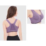 スポーツブラ フロントジッパー レディース | PlusNao | 詳細画像6