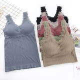 ブラトップ パッド付き キャミソール | PlusNao | 詳細画像2 