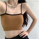 ブラトップ ハーフトップ キャミソールブラ | PlusNao | 詳細画像19 