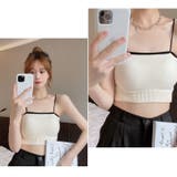 ブラトップ ハーフトップ キャミソールブラ | PlusNao | 詳細画像7 