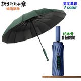 折りたたみ傘 晴雨兼用 自動三つ折り傘 | PlusNao | 詳細画像1