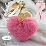 バッグチャーム キーホルダー キーリング | PlusNao | 詳細画像1 