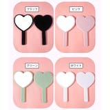 手鏡 ハンドミラー ハート型 | PlusNao | 詳細画像13 