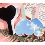 手鏡 ハンドミラー ハート型 | PlusNao | 詳細画像4 