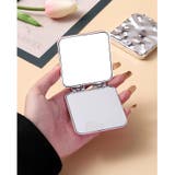 コンパクトミラー 手鏡 折りたたみ | PlusNao | 詳細画像2 