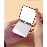 コンパクトミラー 手鏡 折りたたみ | PlusNao | 詳細画像3 