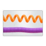 スパイラルコード ナスカン付き リング付き | PlusNao | 詳細画像5 