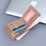 二つ折り財布 レザー調 ウォレット | PlusNao | 詳細画像2