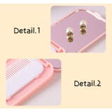 コンパクトミラー コーム付き 手鏡 | PlusNao | 詳細画像10 