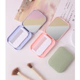 コンパクトミラー コーム付き 手鏡 | PlusNao | 詳細画像5 