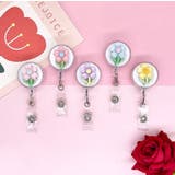 クリップ式キーリール リールキーホルダー ネームホルダー | PlusNao | 詳細画像4 