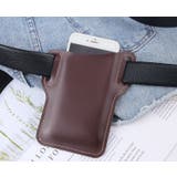 ベルトポーチ スマホポーチ レザー風 | PlusNao | 詳細画像3