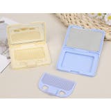 コンパクトミラー コーム付き 手鏡 | PlusNao | 詳細画像2 