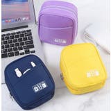 ガジェットポーチ モバイルアクセサリー収納 ケース | PlusNao | 詳細画像2 