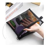 化粧ポーチ メイクポーチ メッシュポーチ | PlusNao | 詳細画像8 