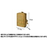 ミリタリーポーチ ベルトポーチ スマホポーチ | PlusNao | 詳細画像13