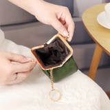 化粧ポーチ がま口 チェーン付き | PlusNao | 詳細画像6 