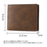二つ折り財布 ウォレット メンズ | PlusNao | 詳細画像18