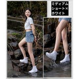 レインシューズカバー 靴カバー ショート丈 | PlusNao | 詳細画像11