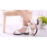 サンダル ストラップサンダル ローヒール | PlusNao | 詳細画像7 