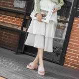 厚底サンダル ミュール ウェッジソール | PlusNao | 詳細画像14