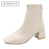 ショートブーツ レディース スクエアトゥ | PlusNao | 詳細画像19