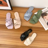 サンダル フラット オープントゥ | PlusNao | 詳細画像10