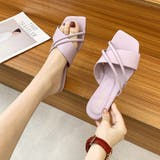 サンダル フラット オープントゥ | PlusNao | 詳細画像11