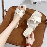 サンダル フラット オープントゥ | PlusNao | 詳細画像16